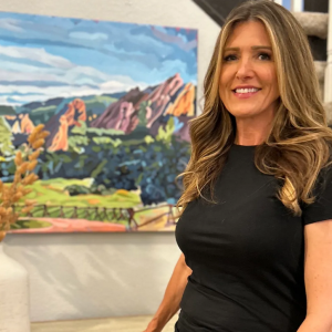 castle rock art instructor karin moser acrylic painting artist teaching art classes