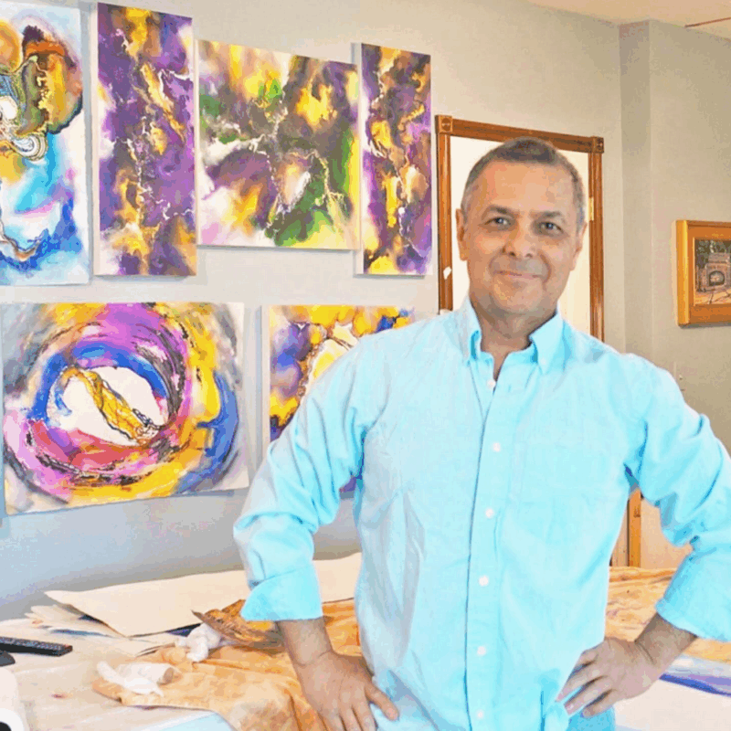 castle rock art instructor paul valdez watercolor painting paint artist teaching art classes