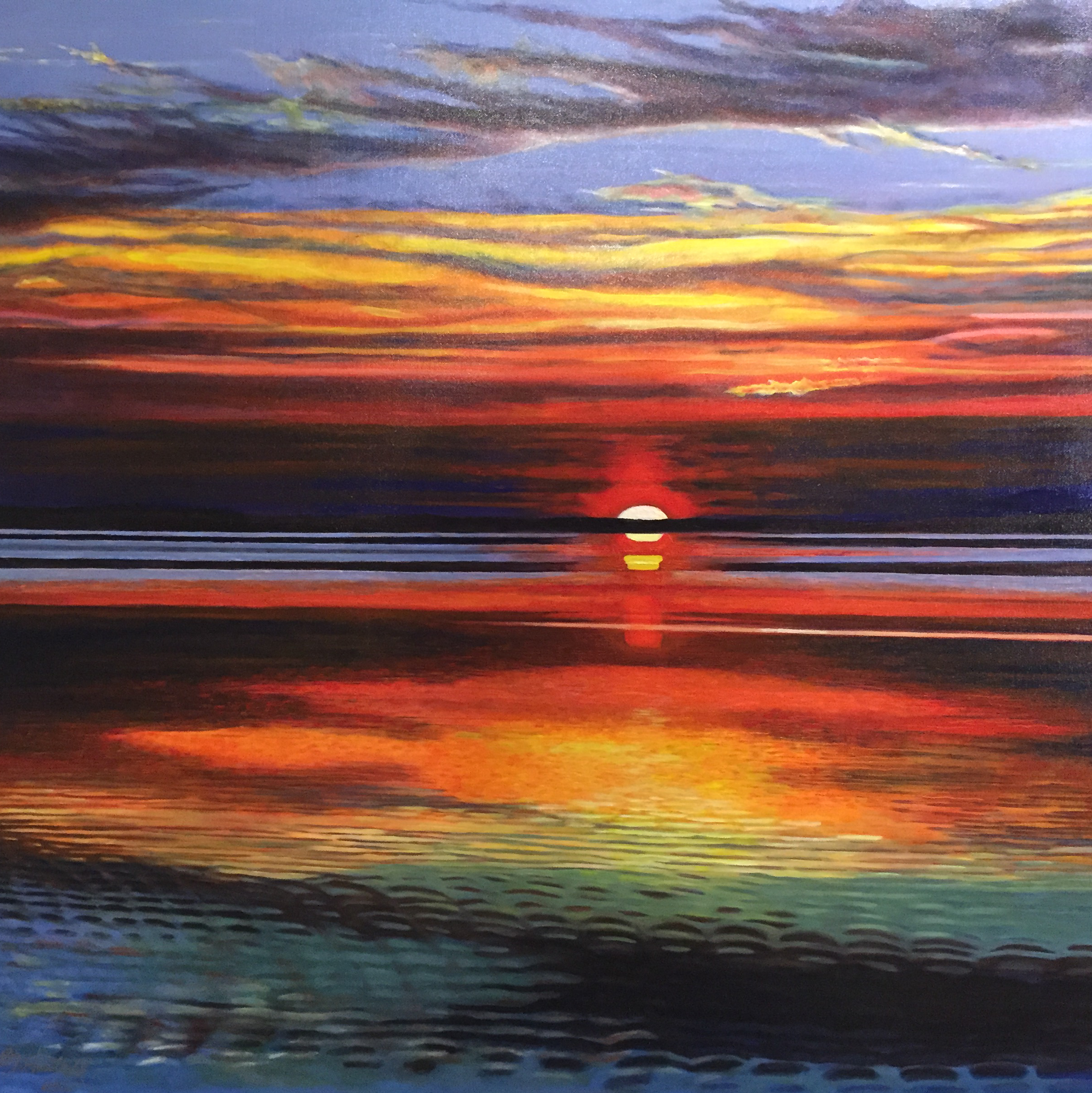 Let's Paint: Wow Sunset