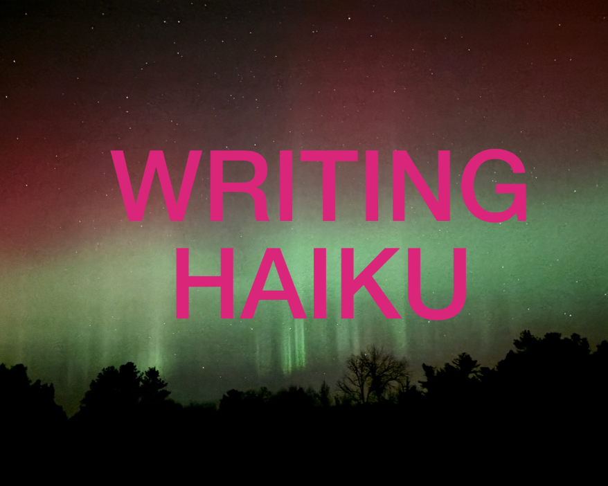 writing haiku art class literature