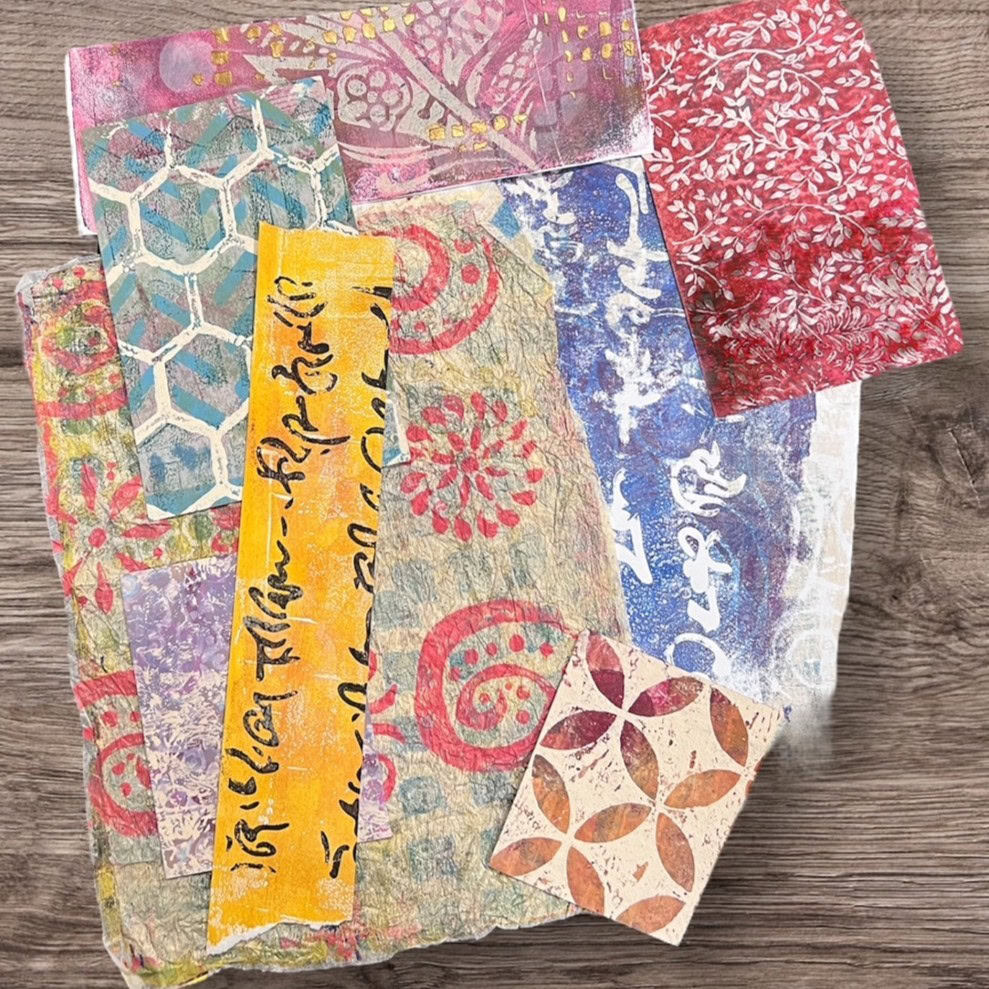 Monoprinting and Mark Making - Beginner - May - Tri Arts Project