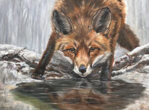 Artist michelle dalrymple artwork from tri arts project This Place, Our Time art exhibition