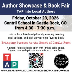 author showcase and book fair announcement image
