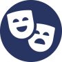 Icon representing acting