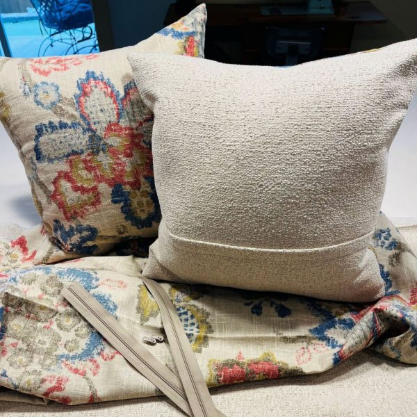 example image of pillows for tri arts project instructor rhonda shanahan sewing class